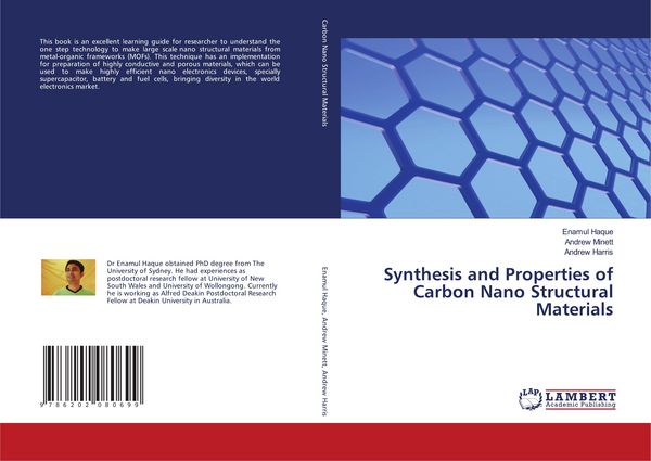 Produktbild: Synthesis and Properties of Carbon Nano Structural Materials