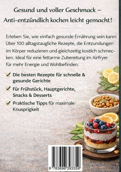 Produktbild: Entz&uuml;ndungshemmend kochen mit der Hei&szlig;luftfritteuse