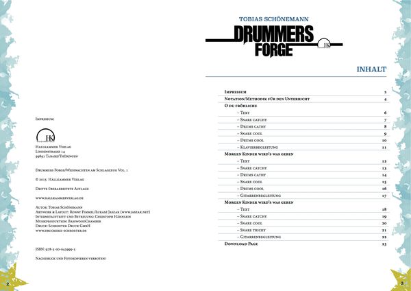Produktbild: Drummers Forge: Weihnachten am Schlagzeug