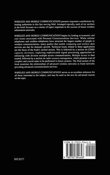 Produktbild: Wireless and Mobile Communications