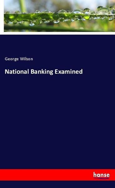 Produktbild: National Banking Examined