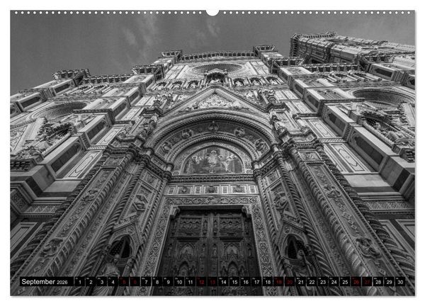 Produktbild: Toscana - monocromatico (hochwertiger Premium Wandkalender 2026 DIN A2 quer), Kunstdruck in Hochglanz