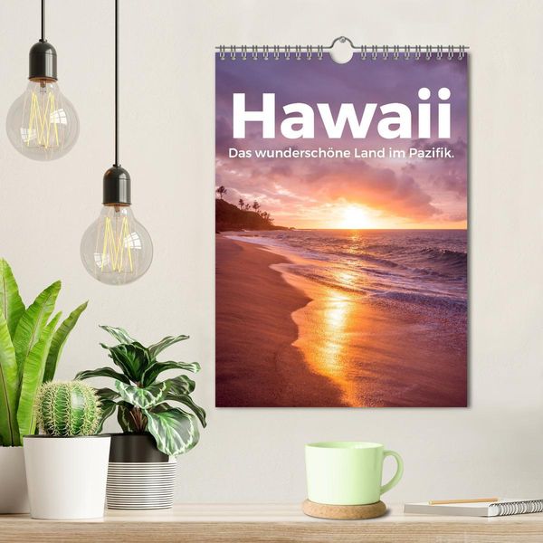 Produktbild: Hawaii - Das wundersch&ouml;ne Land im Pazifik. (Wandkalender 2026 DIN A4 hoch), CALVENDO Monatskalender