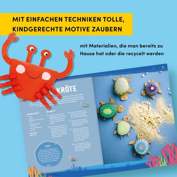 Produktbild: Mein tierisches Bastelbuch um die Welt