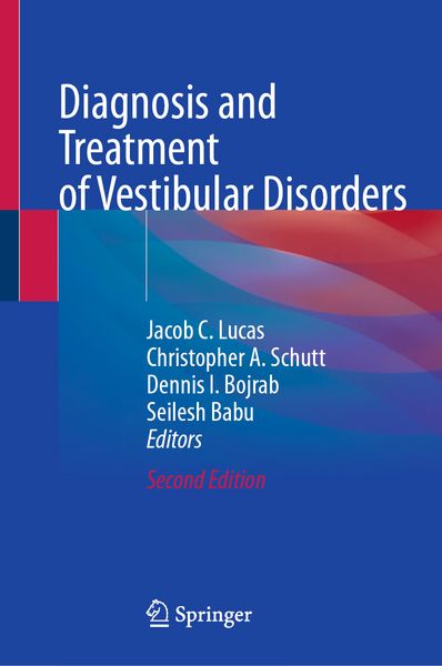 Produktbild: Diagnosis and Treatment of Vestibular Disorders