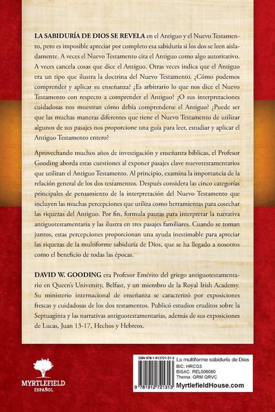 Produktbild: La Multiforme Sabidur&iacute;a de Dios