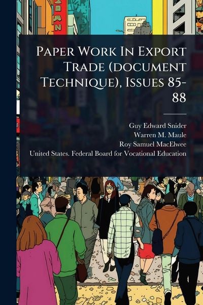 Produktbild: Paper Work In Export Trade (document Technique), Issues 85-88