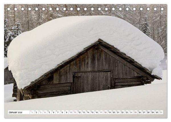 Produktbild: S&uuml;dtirol im Jahreslauf (Tischkalender 2026 DIN A5 quer), CALVENDO Monatskalender