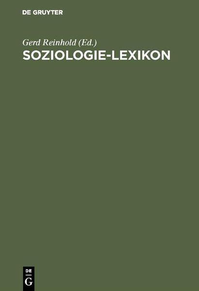 Produktbild: Soziologie-Lexikon