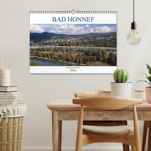 Produktbild: Bad Honnef - Rheinisches Nizza (Wandkalender 2026 DIN A3 quer), CALVENDO Monatskalender