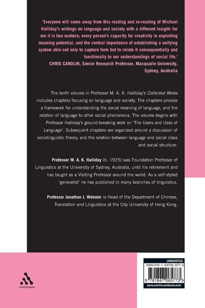 Produktbild: Language and Society