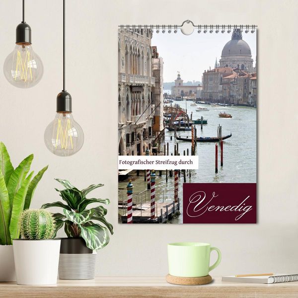 Produktbild: Fotografischer Streifzug durch Venedig (Wandkalender 2026 DIN A4 hoch), CALVENDO Monatskalender