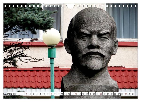 Produktbild: LENIN LEBT - Bilder einer Ikone (Wandkalender 2026 DIN A4 quer), CALVENDO Monatskalender