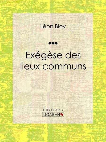 Produktbild: Ex&eacute;g&egrave;se des lieux communs