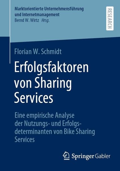 Produktbild: Erfolgsfaktoren von Sharing Services
