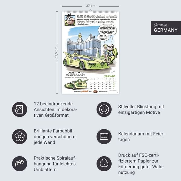 Produktbild: Werner Kalender 2027