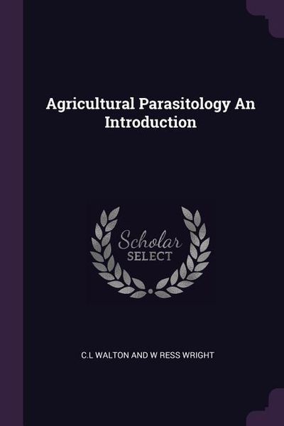 Produktbild: Agricultural Parasitology An Introduction