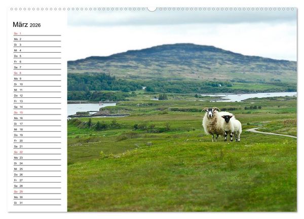 Produktbild: Schottland - grandiose Landschaften im Westen (Wandkalender 2026 DIN A2 quer), CALVENDO Monatskalender