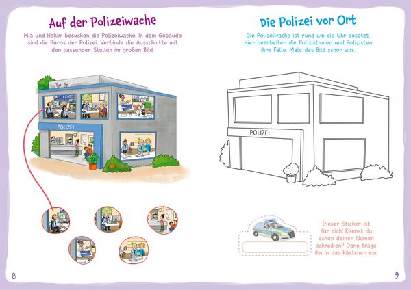 Produktbild: WAS IST WAS Meine Welt Mach mit! Polizei