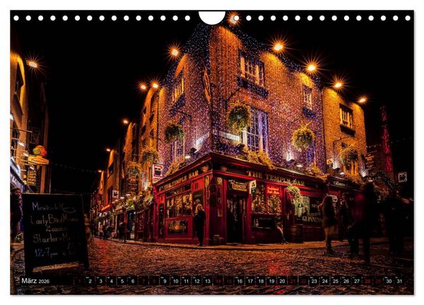 Produktbild: Dublin (Wandkalender 2026 DIN A4 quer), CALVENDO Monatskalender