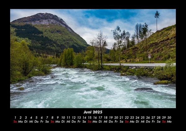 Produktbild: Berge 2025 Fotokalender DIN A3