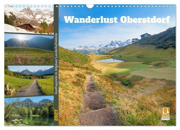 Produktbild: Wanderlust Oberstdorf (Wandkalender 2027 DIN A3 quer), CALVENDO Monatskalender