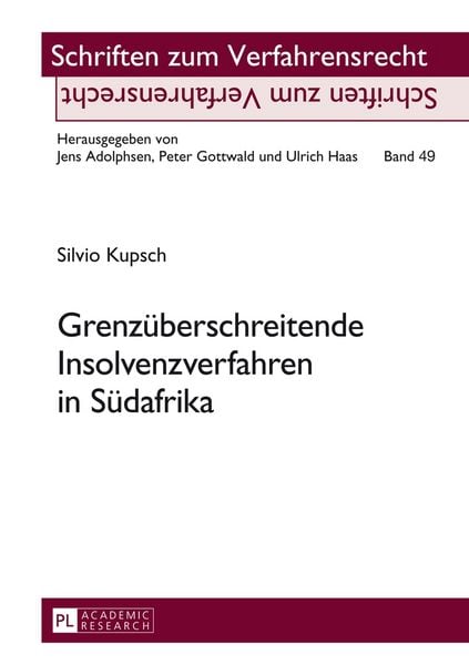 Produktbild: Grenz&uuml;berschreitende Insolvenzverfahren in S&uuml;dafrika