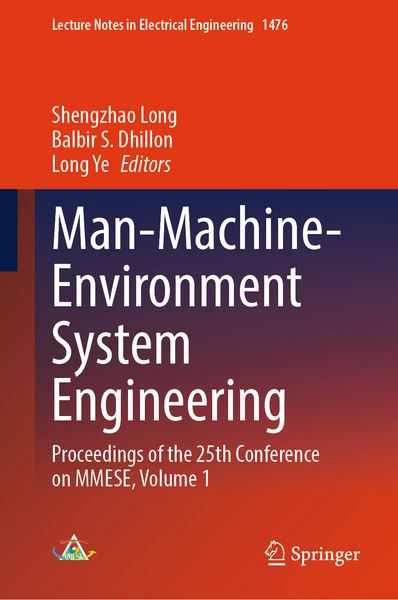 Produktbild: Man-Machine-Environment System Engineering