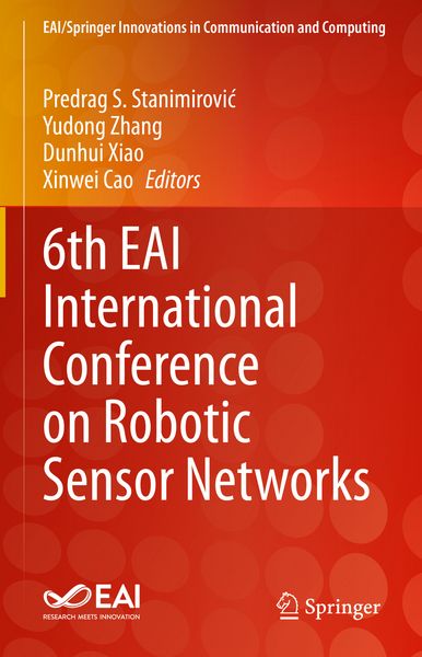 Produktbild: 6th EAI International Conference on Robotic Sensor Networks
