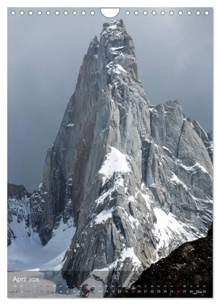 Produktbild: Majest&auml;tische Berge Cerro Fitzroy Patagonien (Wandkalender 2026 DIN A4 hoch), CALVENDO Monatskalender