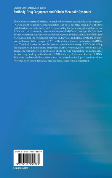 Produktbild: Antibody-Drug Conjugates and Cellular Metabolic Dynamics