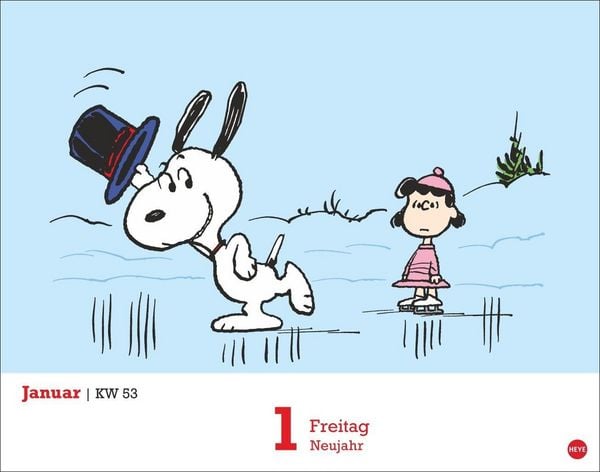 Produktbild: Peanuts Tagesabrei&szlig;kalender 2027