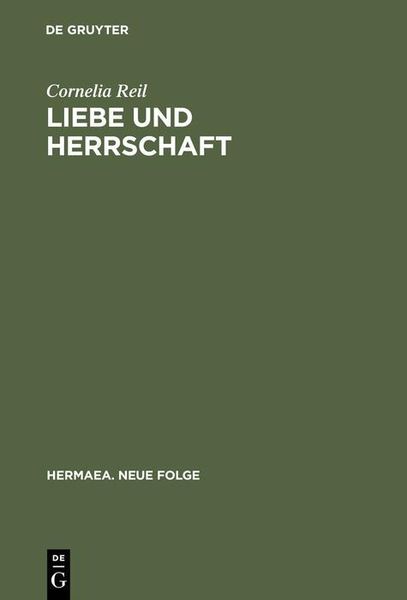 Produktbild: Liebe und Herrschaft