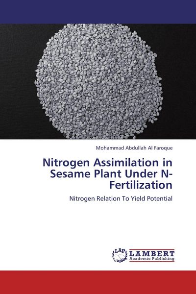 Produktbild: Nitrogen Assimilation in Sesame Plant Under N-Fertilization