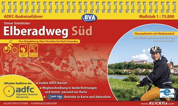 Produktbild: BVA ADFC Radreisef&uuml;hrer Elberadweg S&uuml;d