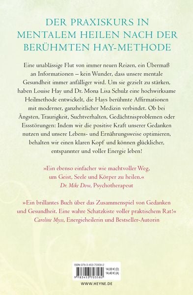 Produktbild: Heile deine Gedanken, heile dein Leben