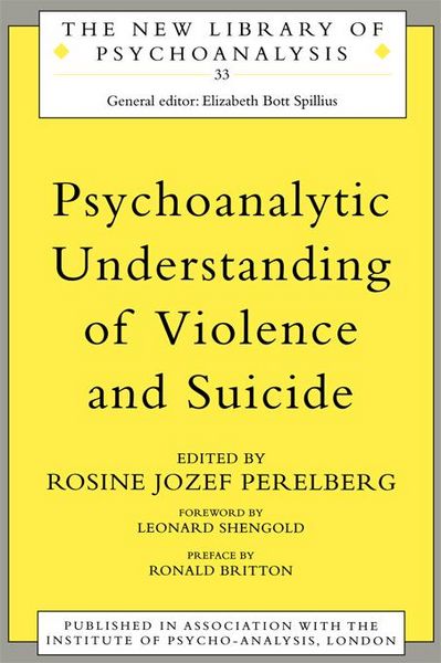 Produktbild: Psychoanalytic Understanding of Violence and Suicide