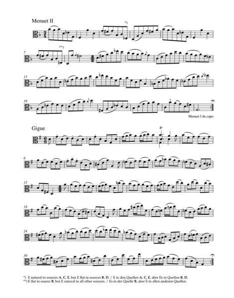 Produktbild: Sechs Suiten f&uuml;r Violoncello solo BWV 1007-1012 (eingerichtet f&uuml;r Viola solo)