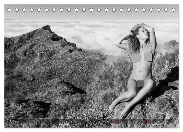 Produktbild: Girls and Nature (Tischkalender 2026 DIN A5 quer), CALVENDO Monatskalender