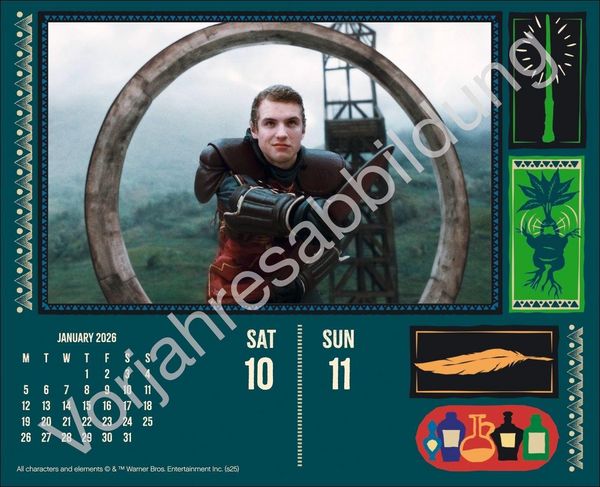 Produktbild: Harry Potter Tagesabrei&szlig;kalender 2027