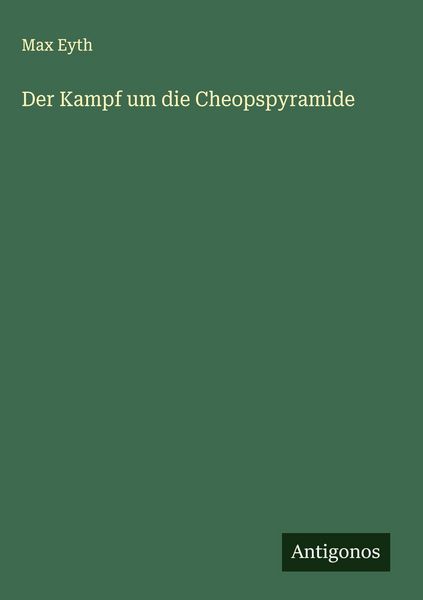 Produktbild: Der Kampf um die Cheopspyramide