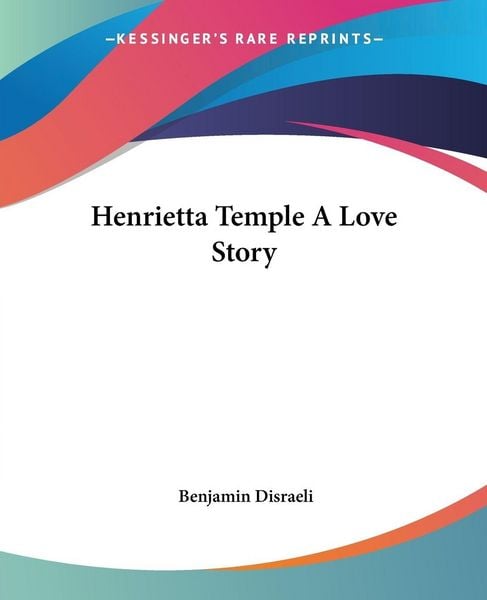 Produktbild: Henrietta Temple A Love Story
