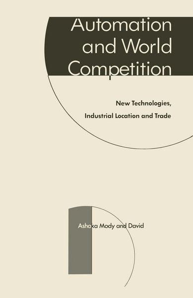 Produktbild: Automation and World Competition