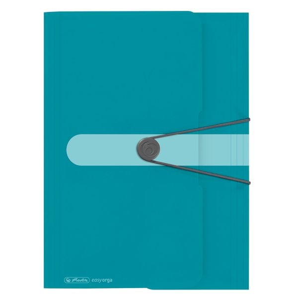 Produktbild: Herlitz Gummizugmappe A4 caribbean turquoise