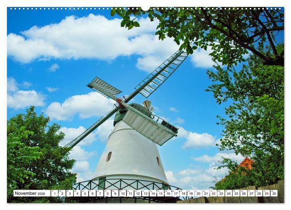 Produktbild: Sehenswertes im S&uuml;den D&auml;nemarks (hochwertiger Premium Wandkalender 2026 DIN A2 quer), Kunstdruck in Hochglanz