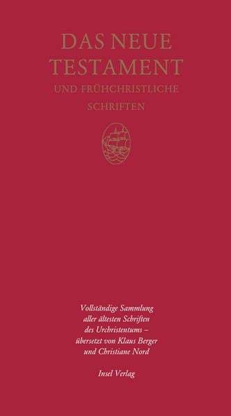 Produktbild: Das Neue Testament und fr&uuml;hchristliche Schriften