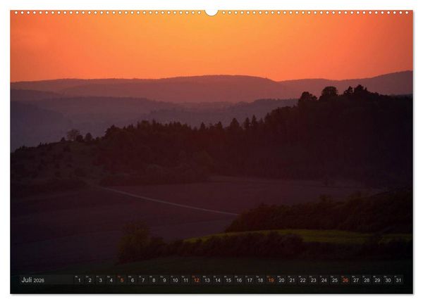 Produktbild: Zauberhafte Abendstimmung (hochwertiger Premium Wandkalender 2026 DIN A2 quer), Kunstdruck in Hochglanz