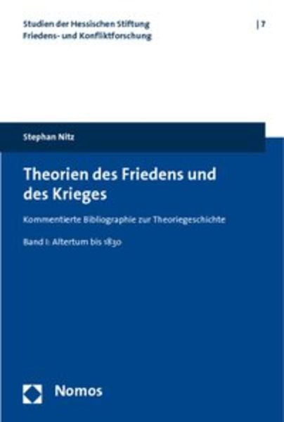 Theorien des Friedens und des Krieges, Taschenbuch von Stephan Nitz, Nomos, 9783832951863