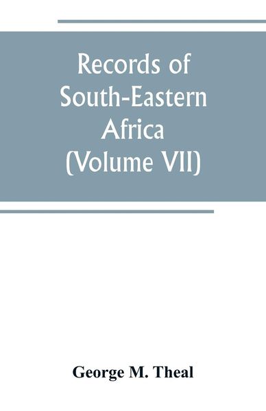 Produktbild: Records of South-Eastern Africa