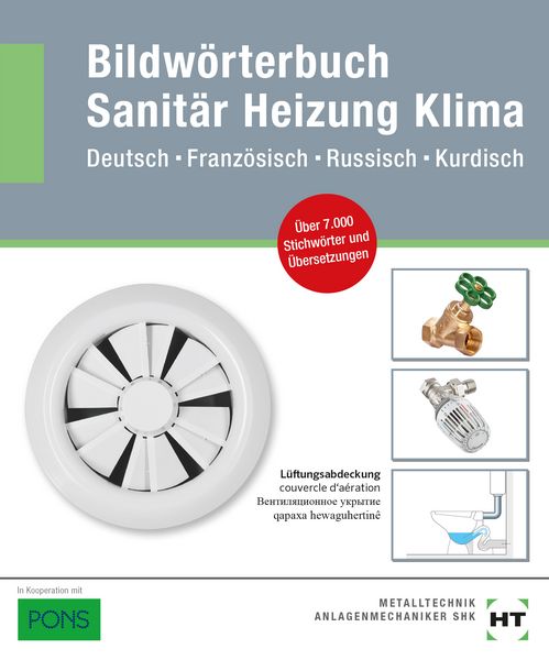 Produktbild: Bildw&ouml;rterbuch Sanit&auml;r, Heizung, Klima
